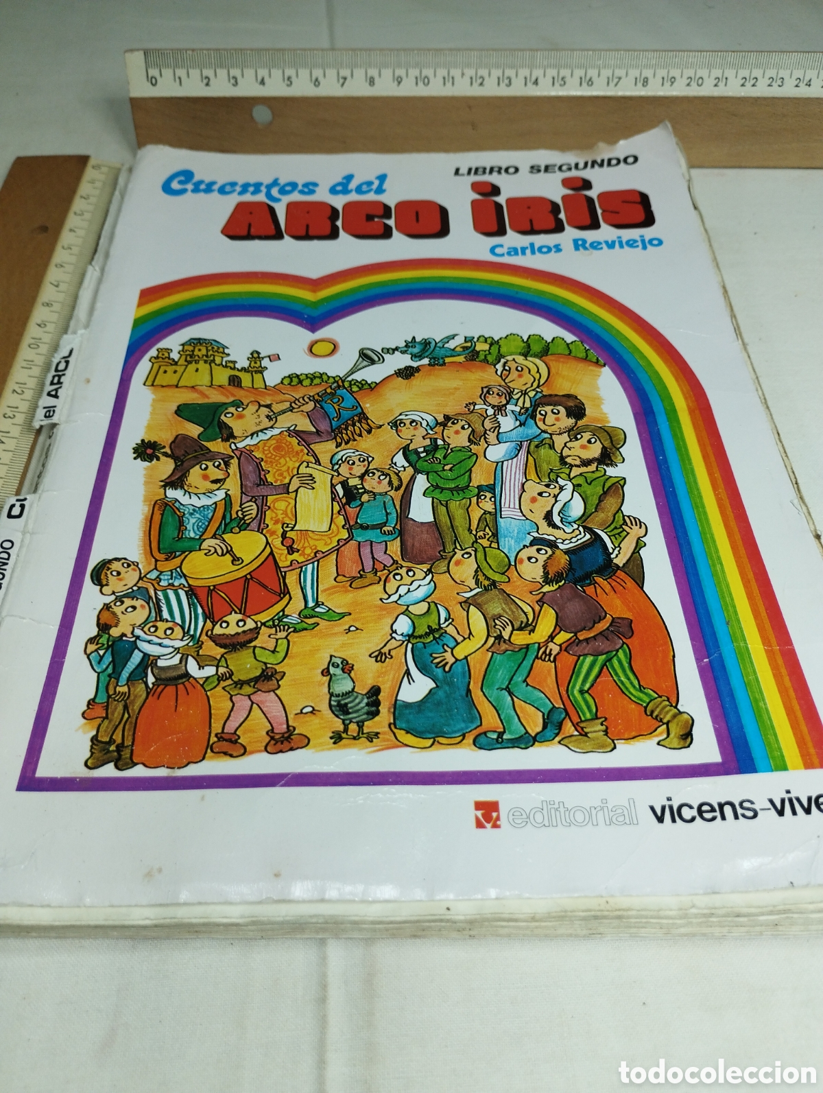Libros de segunda mano: Cuentos del arco iris. Carlos Reviejo, 1989 - Foto 1