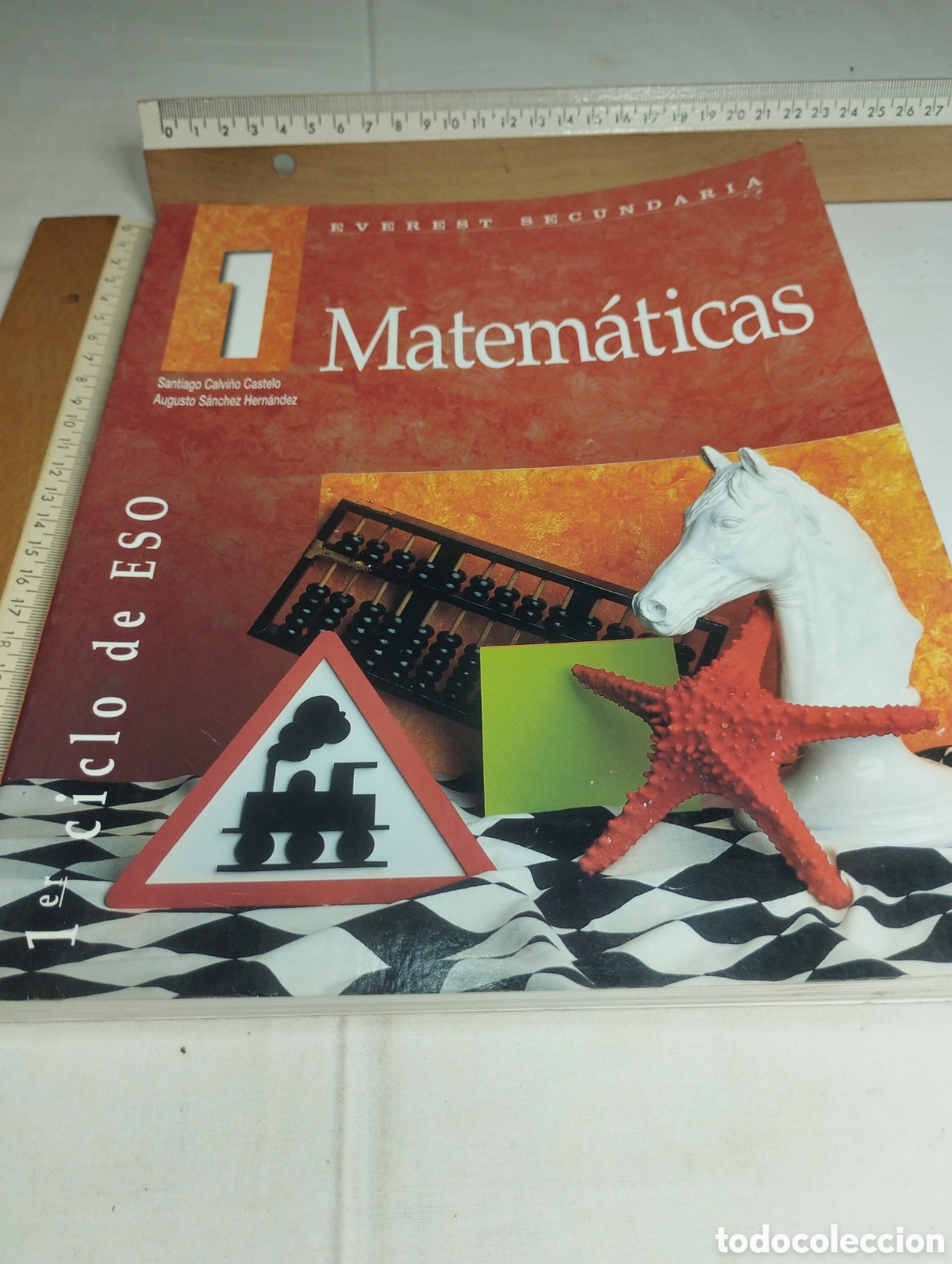 Libros de segunda mano: Matem&aacute;ticas. 1&deg; de la ESO. Everest secundaria, 1996