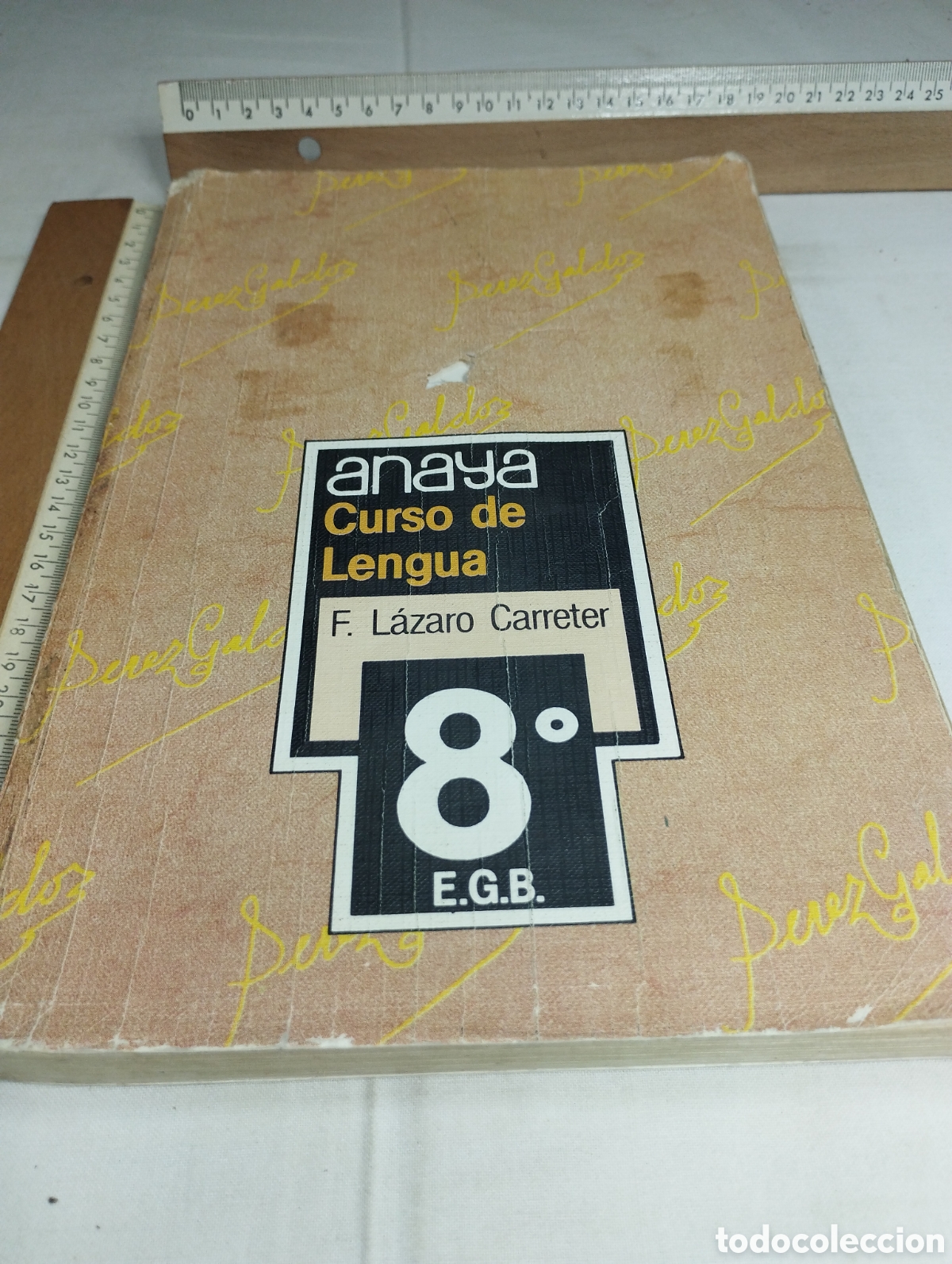 Libros de segunda mano: Lengua, 8&deg; EGB. Editorial Anaya, 1984 - Foto 1