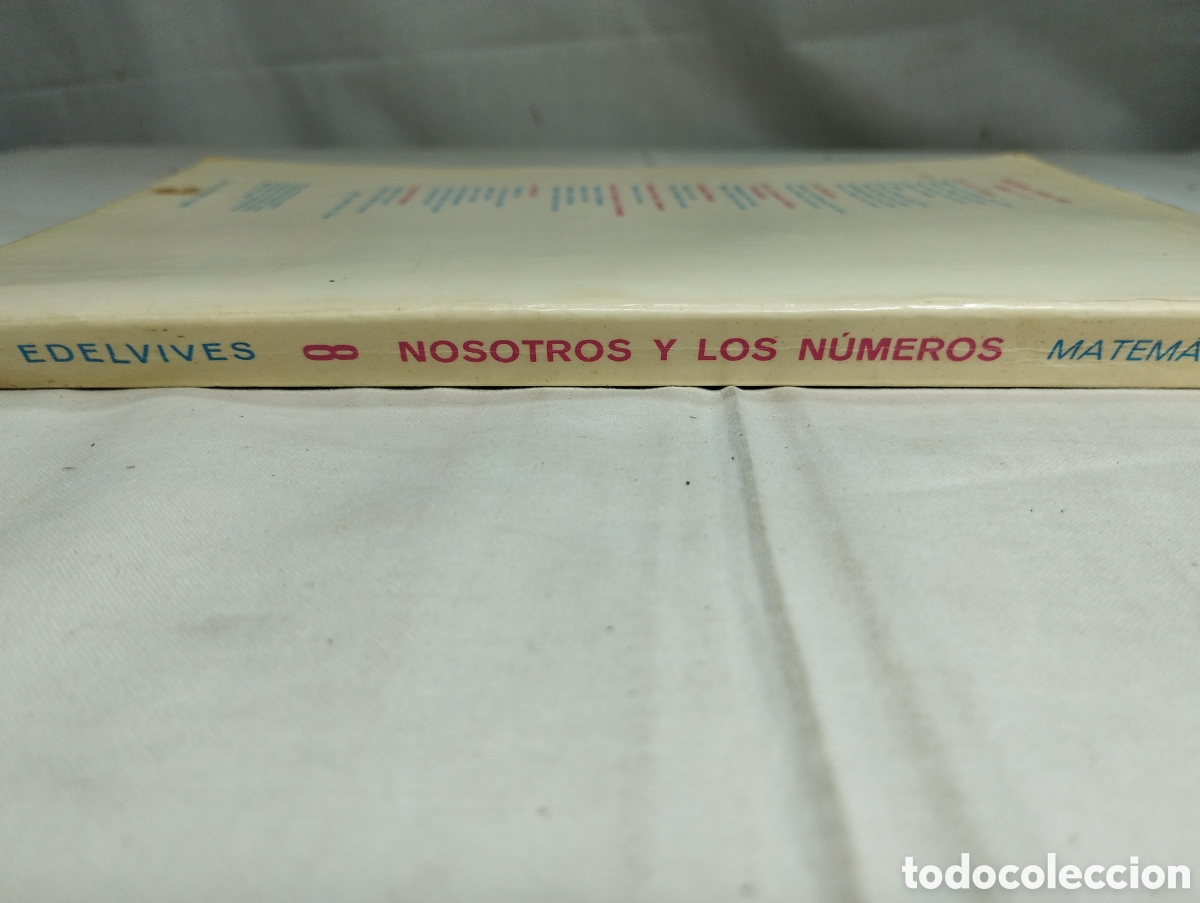 Libros de segunda mano: Nosotros y los n&uacute;meros. 8&deg; EGB. Edelvives, 1974 - Foto 3