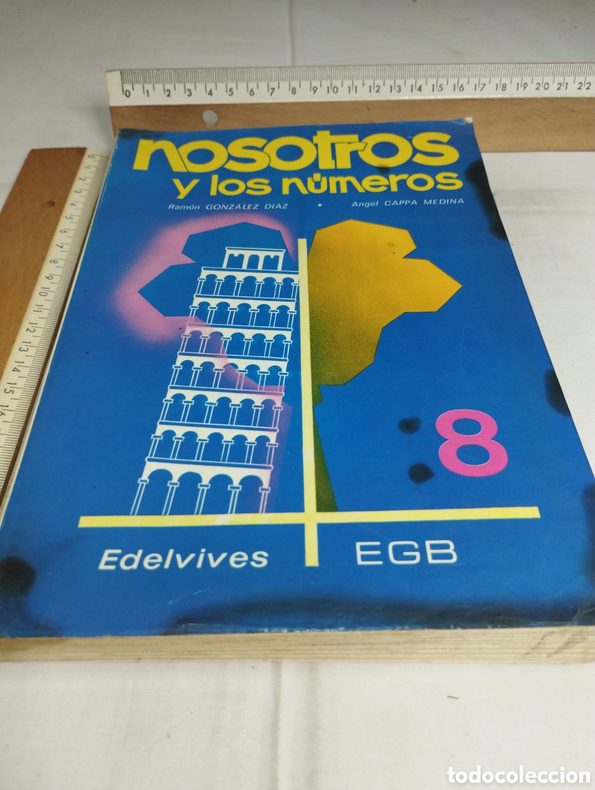 Libros de segunda mano: Nosotros y los n&uacute;meros. 8&deg; EGB. Edelvives, 1974 - Foto 1