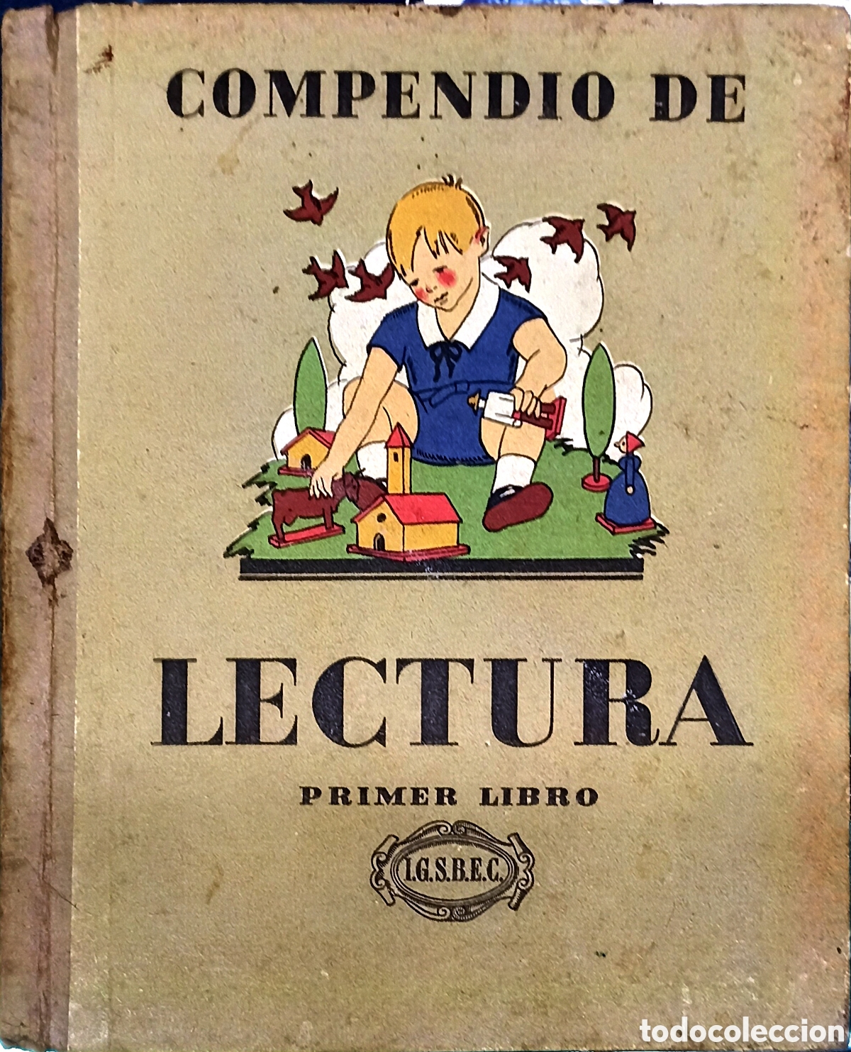 Libros de segunda mano: Compendio de Lectura - Primer Libro por Pascual Ruiz - Foto 1