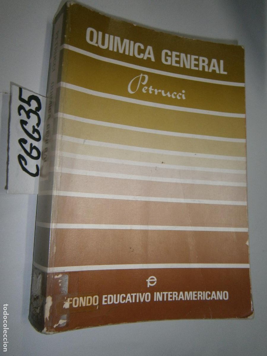 Libros de segunda mano: ANTIGUO LIBRO DE TEXTO - QUIMICA GENERAL - Foto 1
