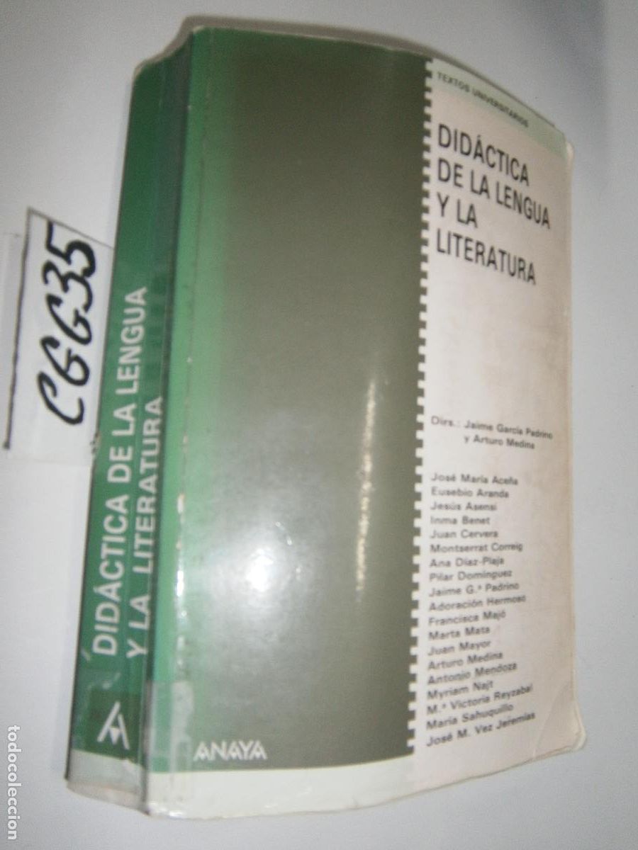 Libros de segunda mano: ANTIGUO LIBRO DE TEXTO - DIDACTICA DE LA LENGUA Y LA LITERATURA - Foto 1