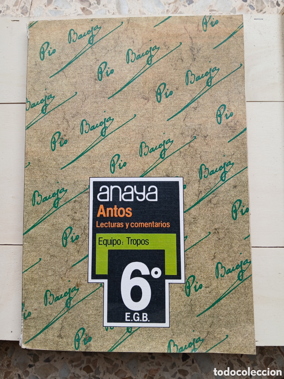 Libros de segunda mano: Anaya antos lecturas comentarios 6 egb - Foto 1