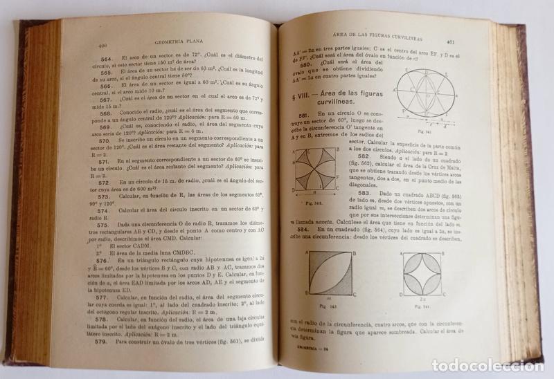 Libros de segunda mano: GEOMETRIA - CURSO SUPERIOR - EDICIONES BRU&Ntilde;O. 1951 - Foto 4