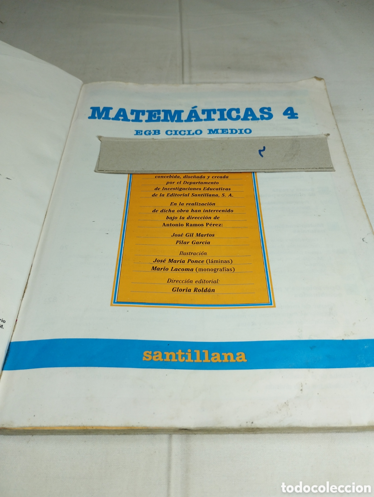 Libros de segunda mano: Matem&aacute;ticas 4. EGB. Editorial Anaya, 1991 - Foto 2