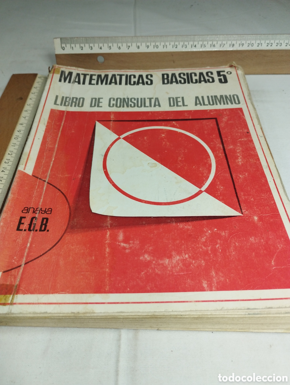 Libros de segunda mano: Matem&aacute;ticas b&aacute;sicas 5&deg; de EGB. Editorial Anaya, 1973. - Foto 1