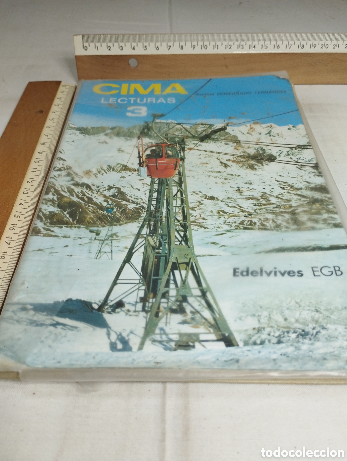 Libros de segunda mano: Cima. 3&deg; de EGB. Edelvives, 1980 - Foto 1
