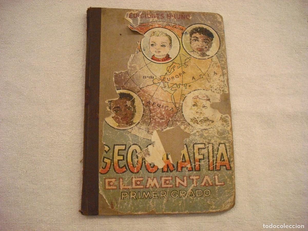 Libros de segunda mano: GEOGRAFIA ELEMENTAL PRIMER GRADO . EDICIONES BRU&Ntilde;O. - Foto 1