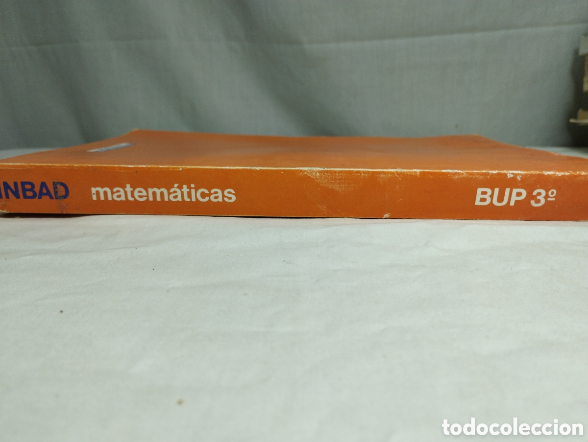 Libros de segunda mano: Matem&aacute;ticas 3&deg; BUP. INBAD, 1987 - Foto 3