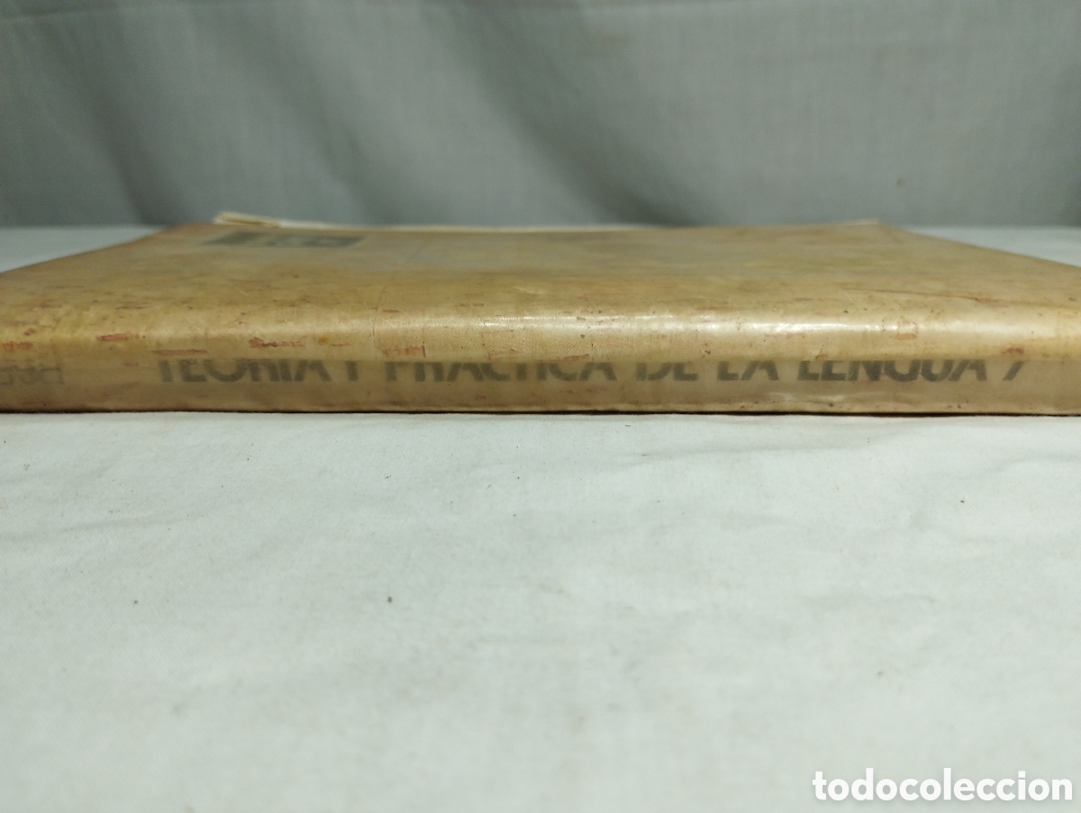 Libros de segunda mano: Teor&iacute;a y pr&aacute;ctica de la lengua. 7&deg; EGB. Editorial Anaya 1981 - Foto 3