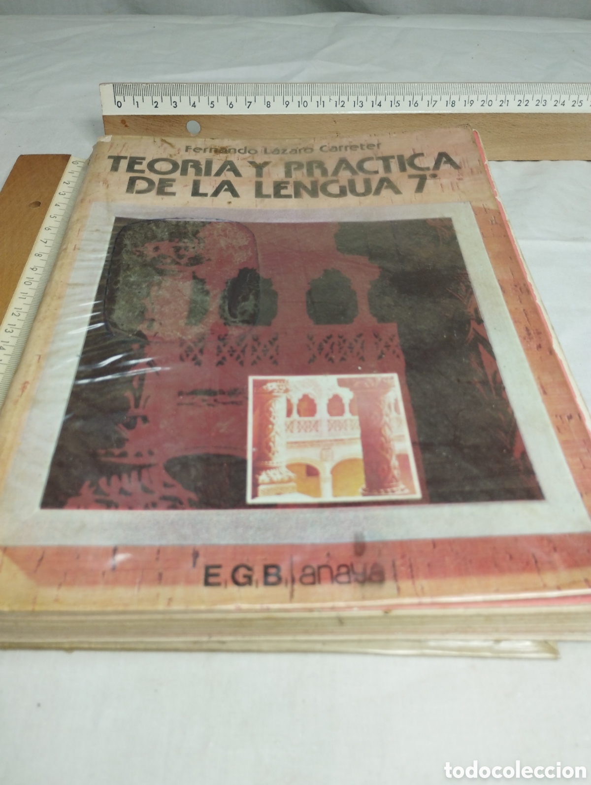 Libros de segunda mano: Teor&iacute;a y pr&aacute;ctica de la lengua. 7&deg; EGB. Editorial Anaya 1981 - Foto 1