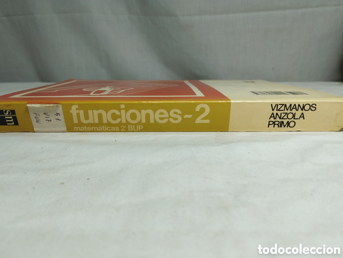 Libros de segunda mano: Funciones 2. BUP. Editorial SM, 1992 - Foto 3