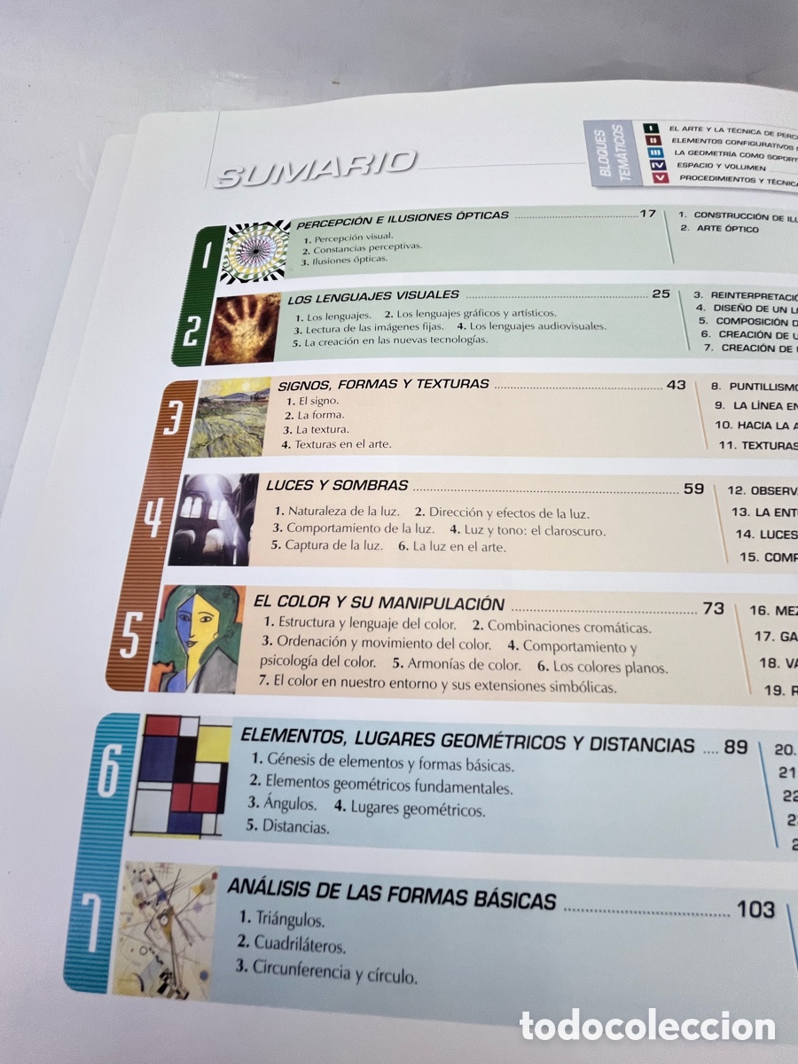 Libros de segunda mano: OBSERVAR, INTERPRETAR,EXPRESAR. Educaci&oacute;n pl&aacute;stica y visual - segundaria - Foto 5