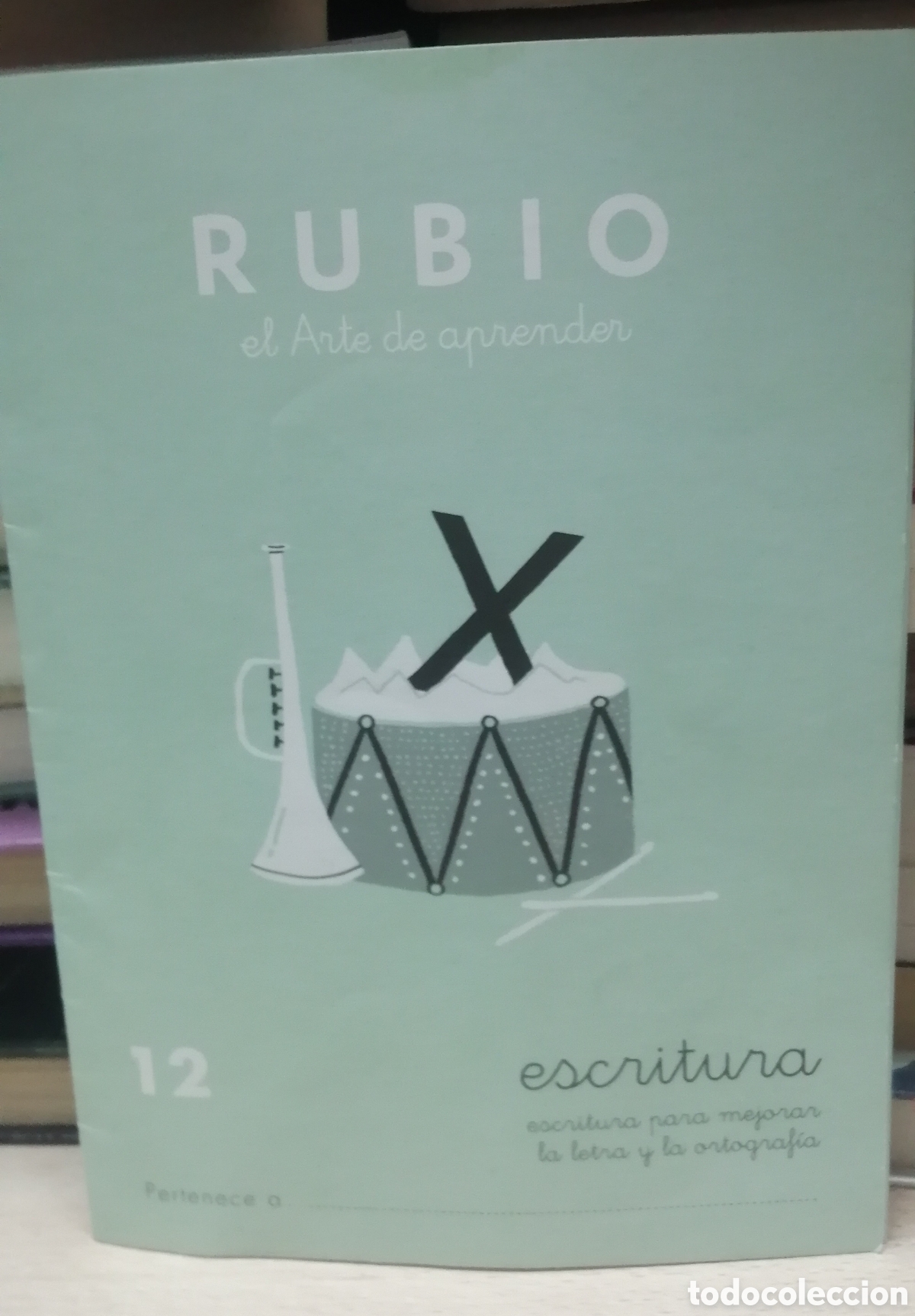 Second hand books: Cuaderno RUBIO N&uacute;mero 12. Escritura para mejorar la letra y la ortograf&iacute;a Nuevo!!!