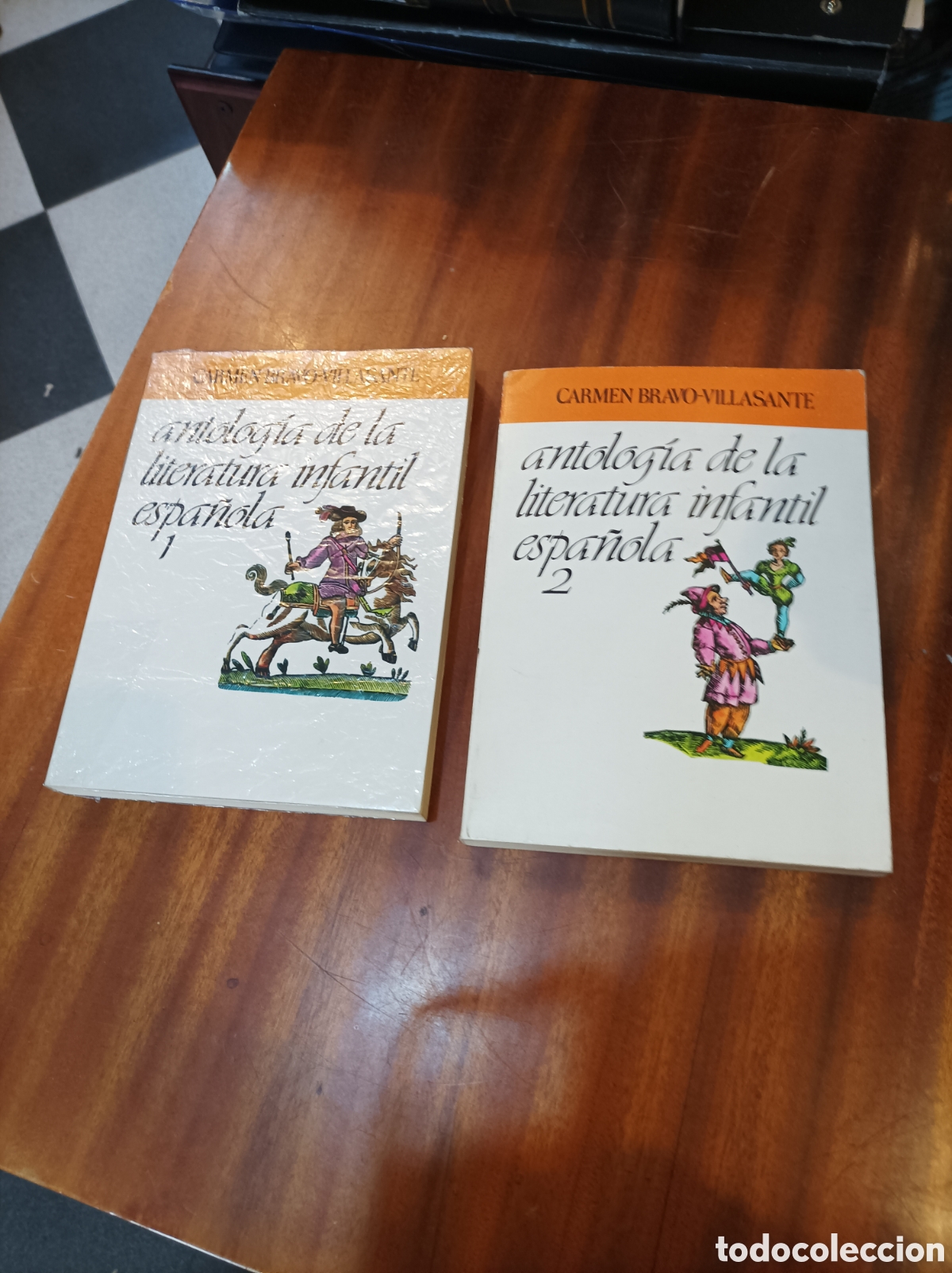 Second hand books: ANTOLOG&Iacute;A DE LA LITERATURA INFANTIL ESPA&Ntilde;OLA TOMOS 1,2.CARMEN BRAVO VILLASANTE EDICI&Oacute;N NUMERADA2319