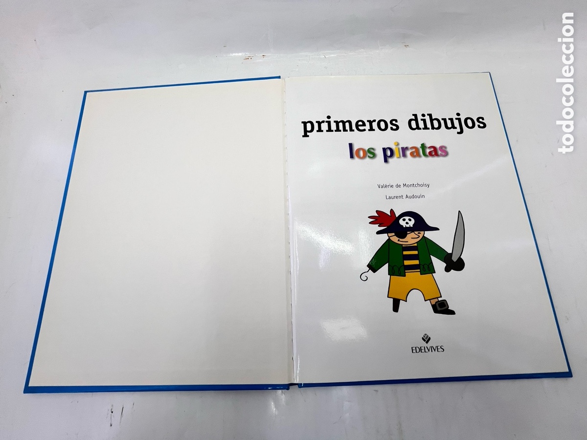 Libros de segunda mano: PRIMEROS DIBUJOS. LOS PIRATAS - EDELVIVES - Foto 2
