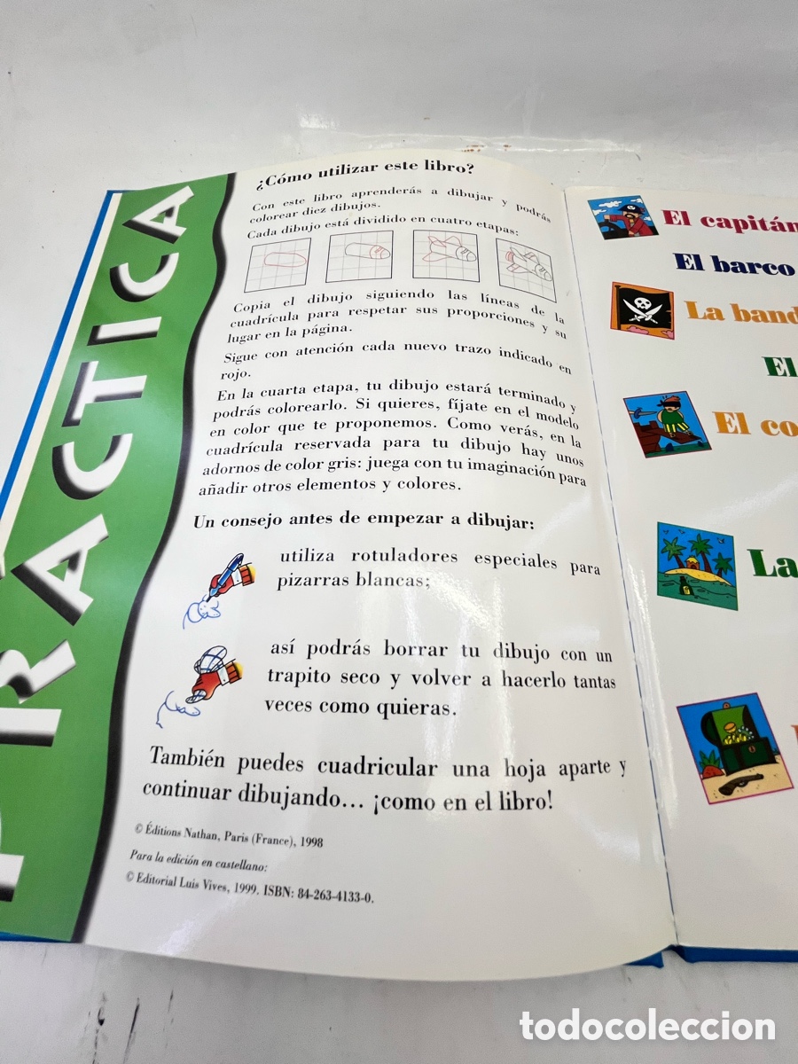 Libros de segunda mano: PRIMEROS DIBUJOS. LOS PIRATAS - EDELVIVES - Foto 3