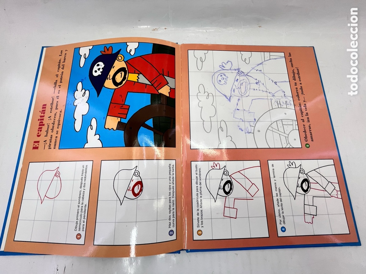 Libros de segunda mano: PRIMEROS DIBUJOS. LOS PIRATAS - EDELVIVES - Foto 5