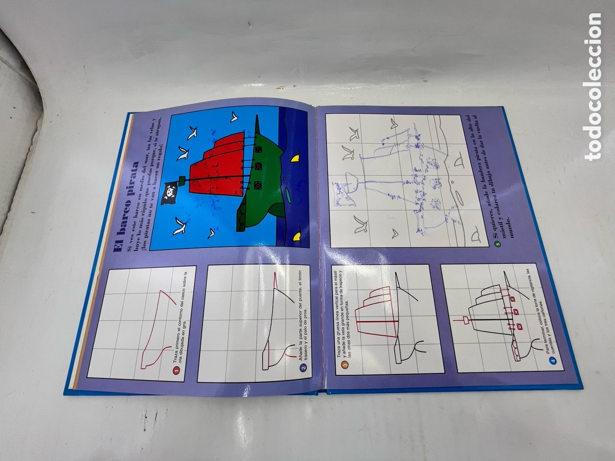 Libros de segunda mano: PRIMEROS DIBUJOS. LOS PIRATAS - EDELVIVES - Foto 6