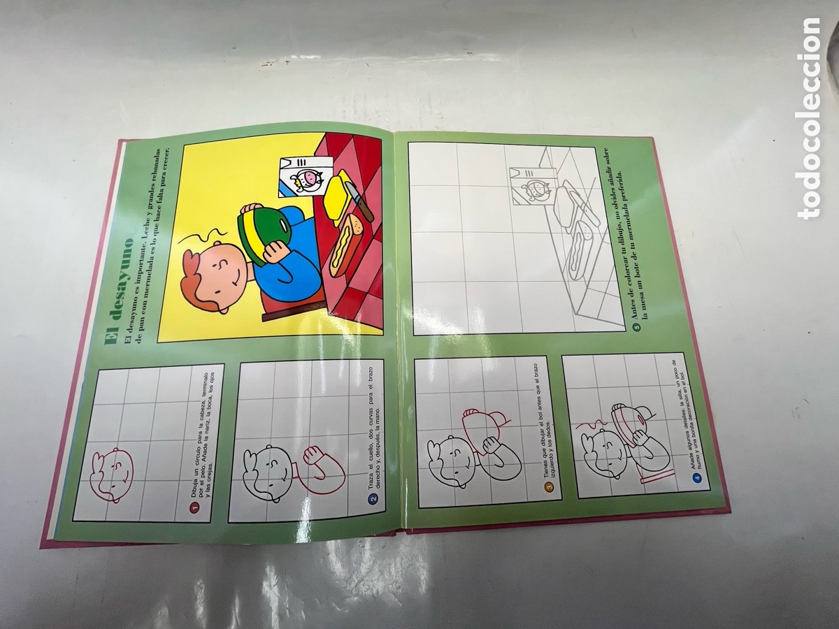 Libros de segunda mano: MIS PRIMEROS DIBUJOS, TODO UN DIA - edelvives - Foto 6