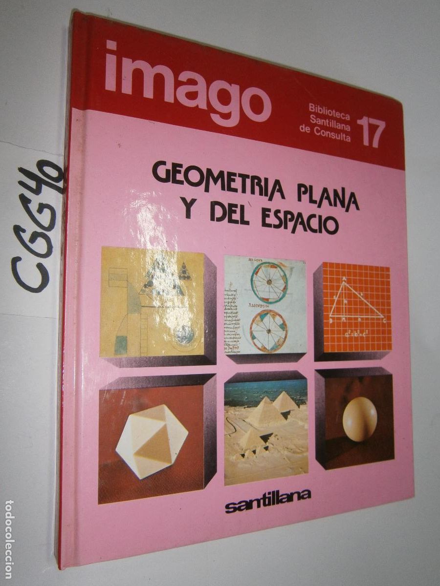 Libros de segunda mano: ANTIGUO LIBRO DE TEXTO - MATEMATICOS (GEOMETRIA PLANA Y DEL ESPACIO) - Foto 1