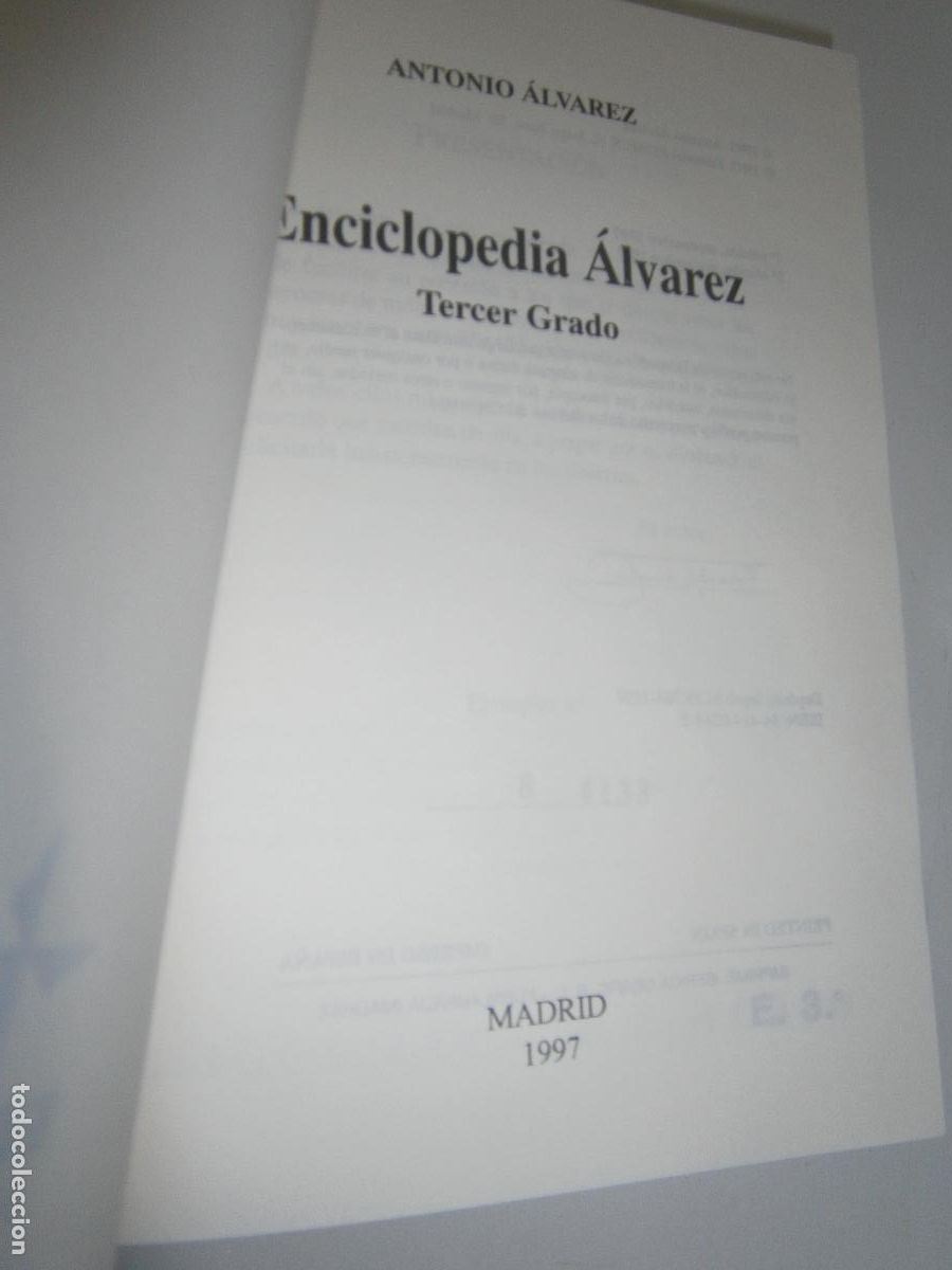 Libros de segunda mano: LIBRO DE TEXTO - ENCICLOPEDIA 3ER. GRADO - Foto 2