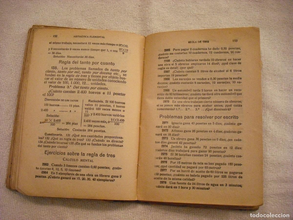 Libros de segunda mano: ARITMETICA PRIMER GRADO. ED BRU&Ntilde;O - Foto 2