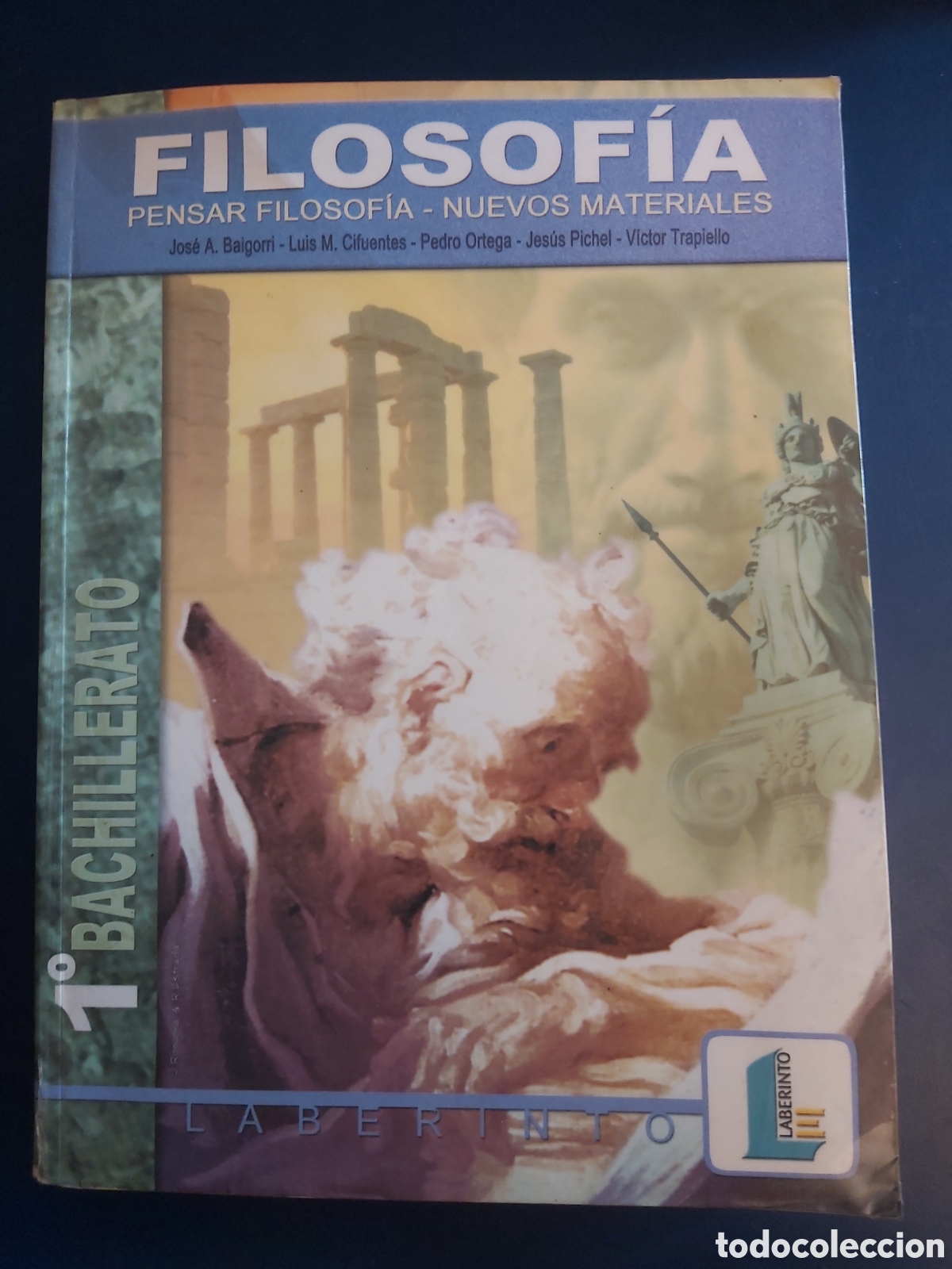 Libri di seconda mano: FILOSOF&Iacute;A PRIMERO BACHILLERATO 2002 EDICIONES LABERINTO VVAA PENSAR FILOSOF&Iacute;A