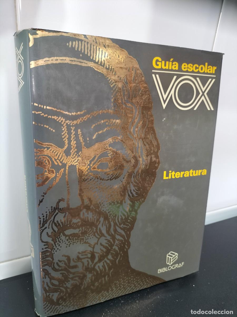 Libros de segunda mano: 1 LIBRO GUIA ESCOLAR VOX - LITERATURA - Foto 1