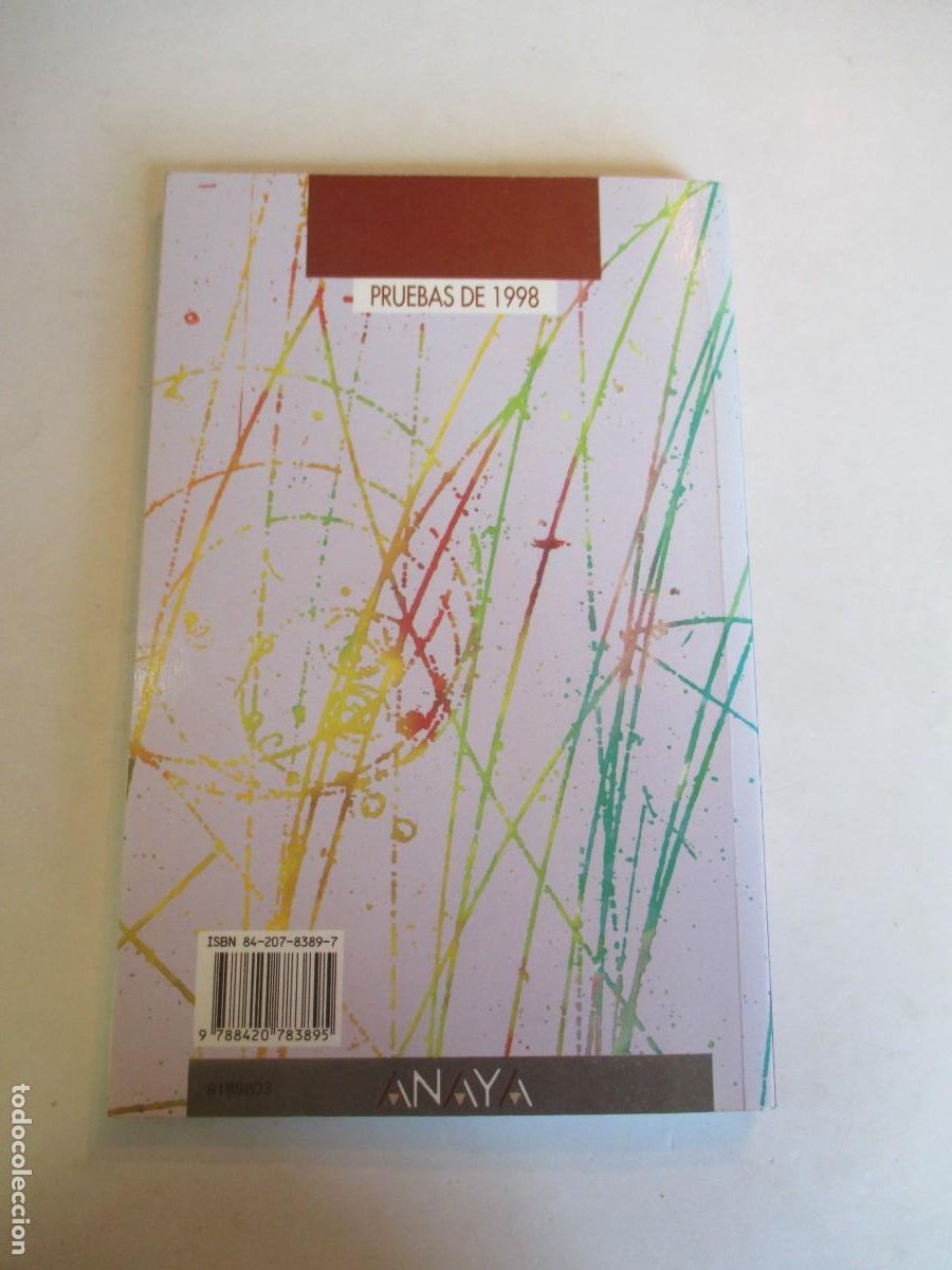 Libros de segunda mano: Pruebas de Selectividad 1998 F&iacute;sica W33239 - Foto 2