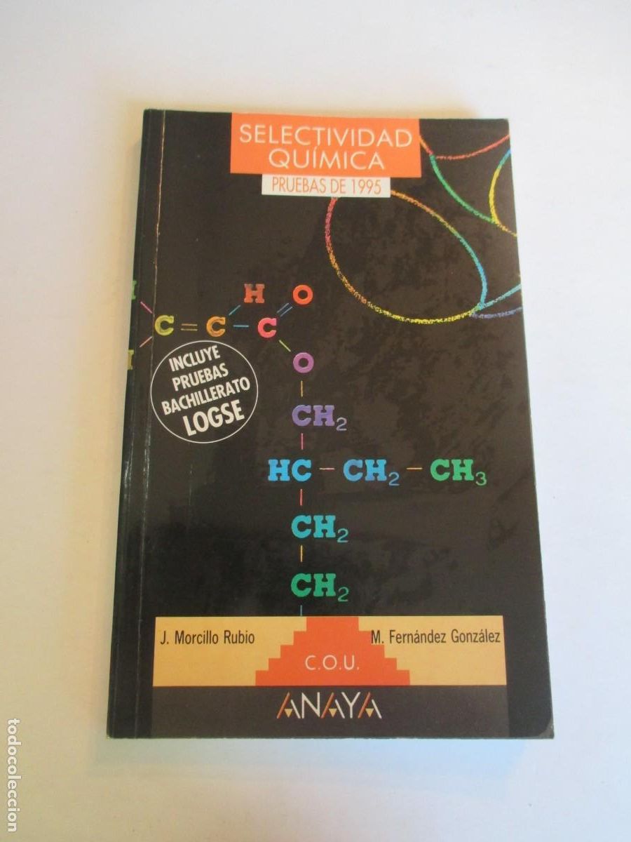 Libros de segunda mano: Pruebas de selectividad de 1995 Qu&iacute;mica W33241 - Foto 1
