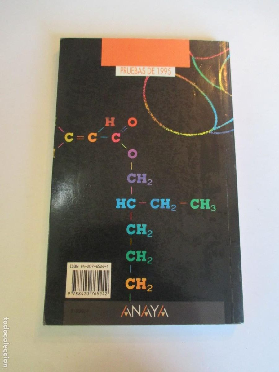Libros de segunda mano: Pruebas de selectividad de 1995 Qu&iacute;mica W33241 - Foto 2