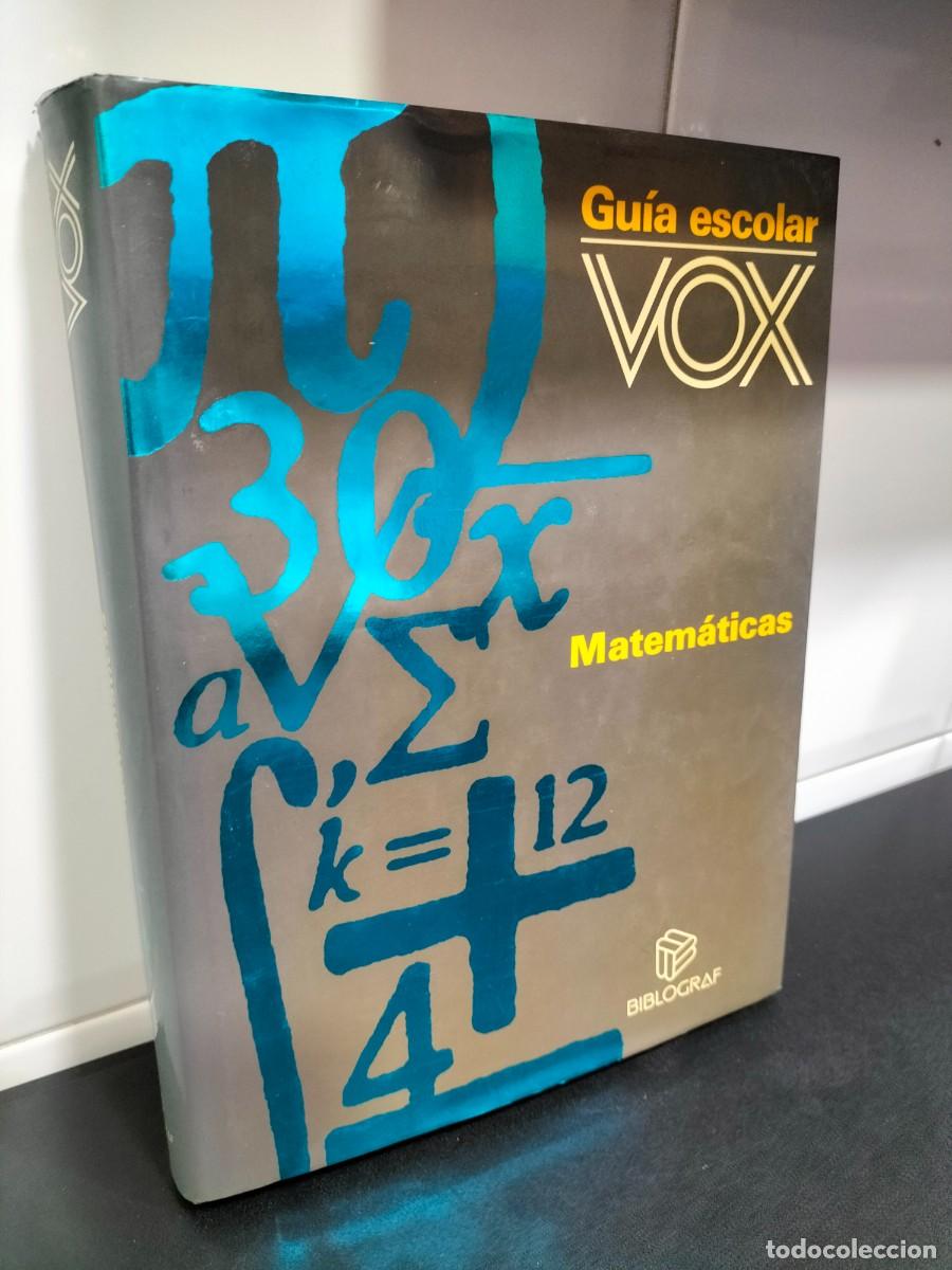 Libros de segunda mano: 1 LIBRO GUIA ESCOLAR VOX - MATEM&Aacute;TICAS - Foto 1