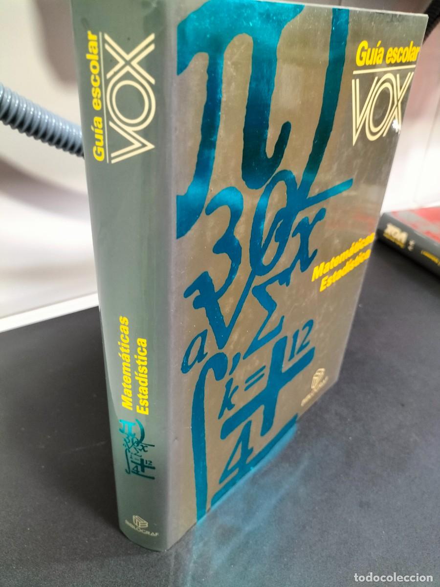 Libros de segunda mano: 1 LIBRO GUIA ESCOLAR VOX - MATEM&Aacute;TICAS ESTAD&Iacute;STICA - Foto 2