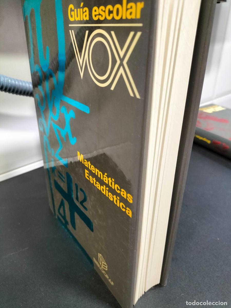 Libros de segunda mano: 1 LIBRO GUIA ESCOLAR VOX - MATEM&Aacute;TICAS ESTAD&Iacute;STICA - Foto 3