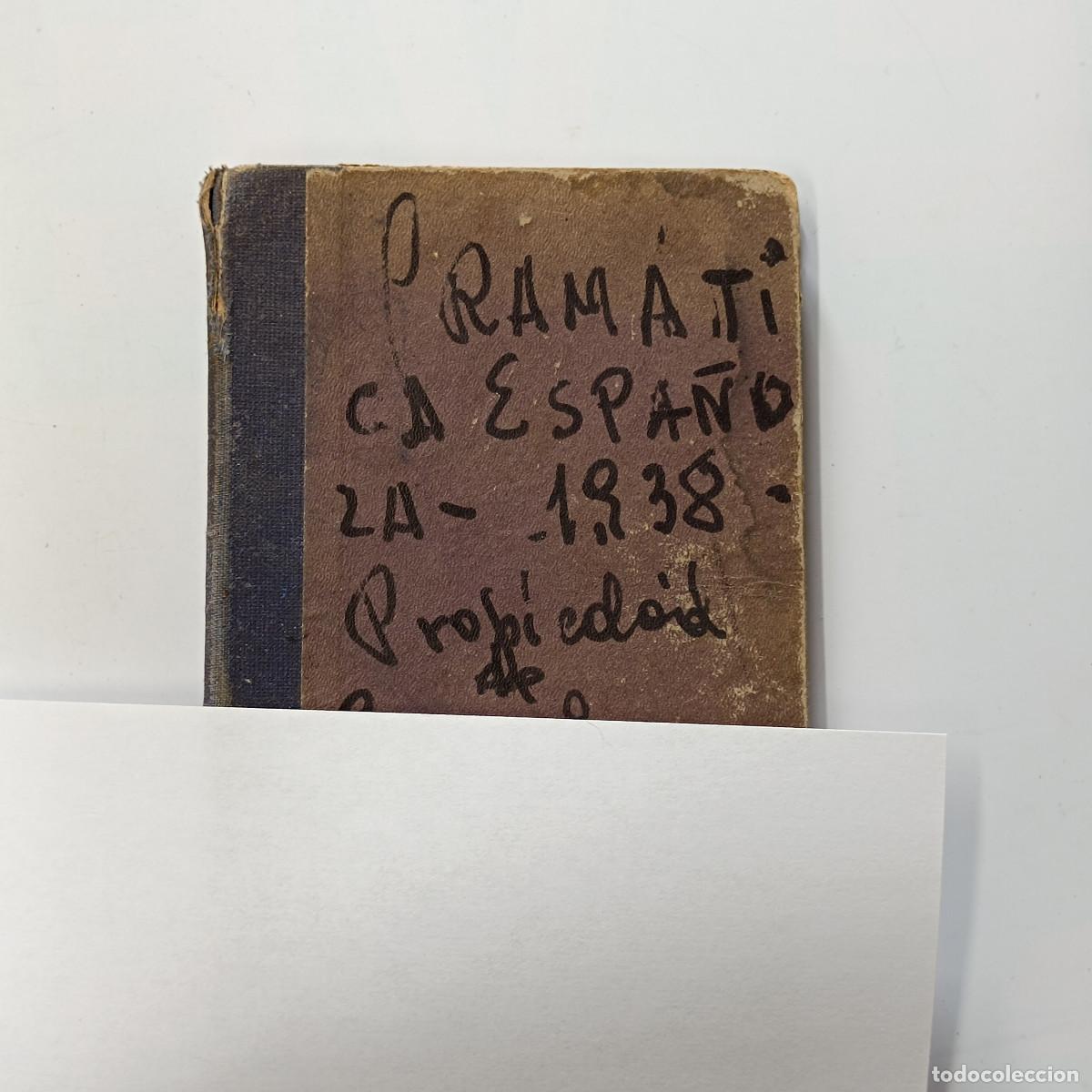Libros de segunda mano: LIBRO GRAMATICA ESPA&Ntilde;OLA. EDELVIVES 1935? - Foto 1