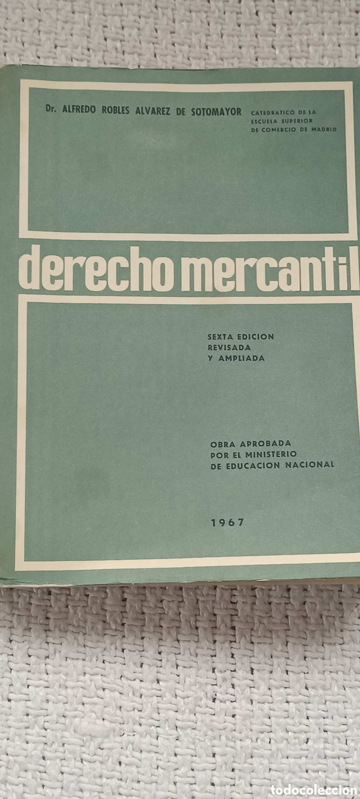 Libros de segunda mano: DERECHO MERCANTLL 1967 - Foto 2