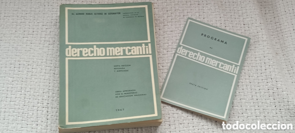 Libros de segunda mano: DERECHO MERCANTLL 1967 - Foto 1