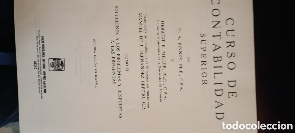Libros de segunda mano: CURSO DE CONTABILIDAD - Foto 8