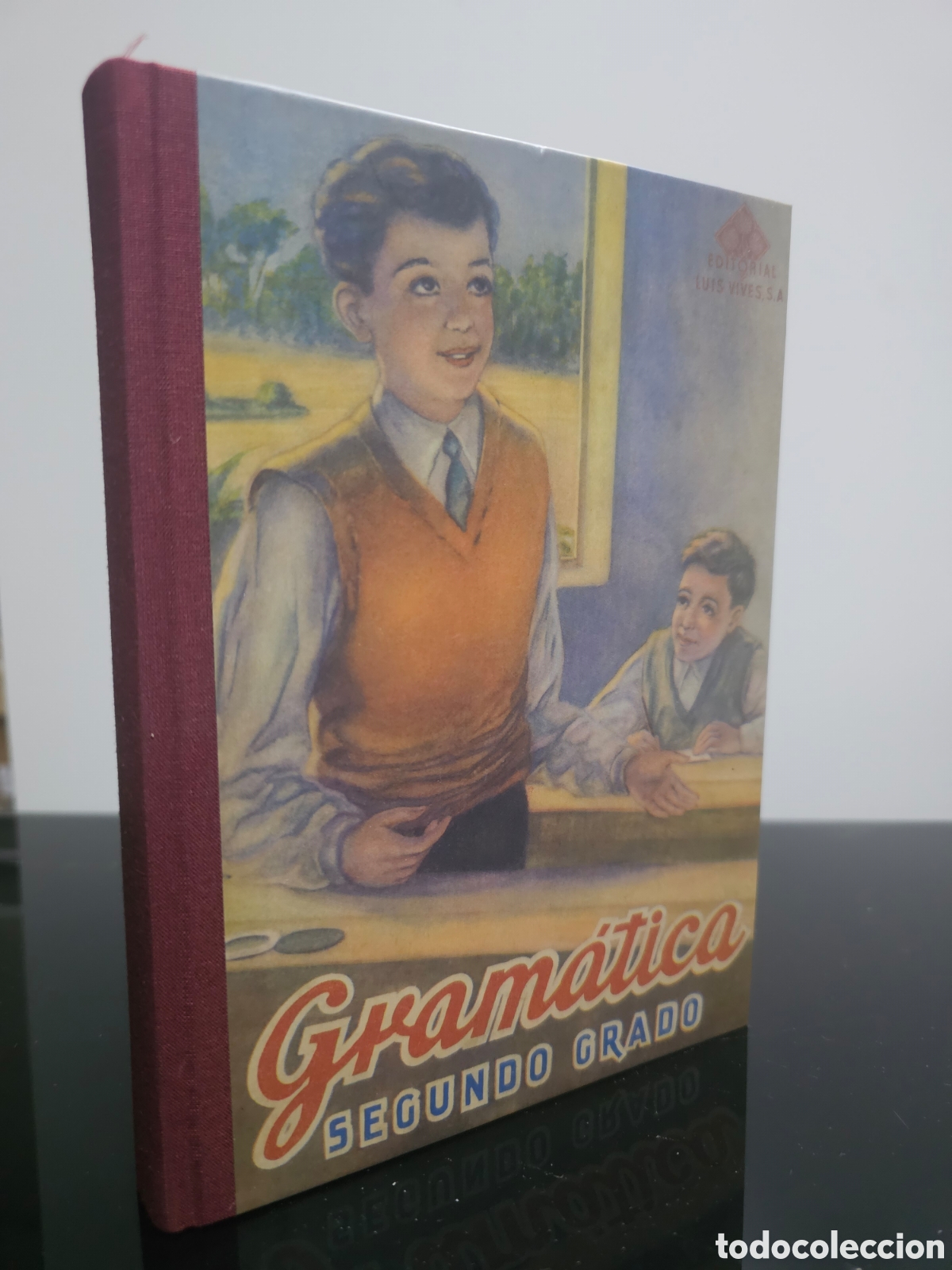 Libros de segunda mano: GRAMATICA SEGUNDO GRADO LUIS VIVES FACSIMIL - Foto 1