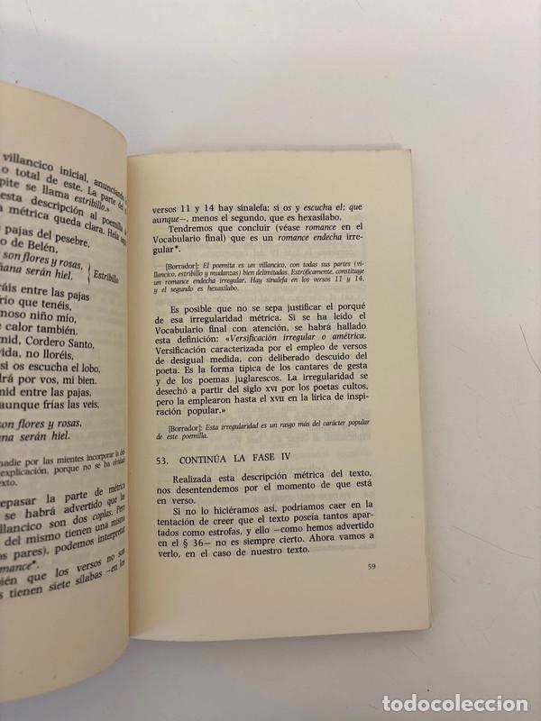 Libros de segunda mano: Como se comenta un texto literario - Foto 3