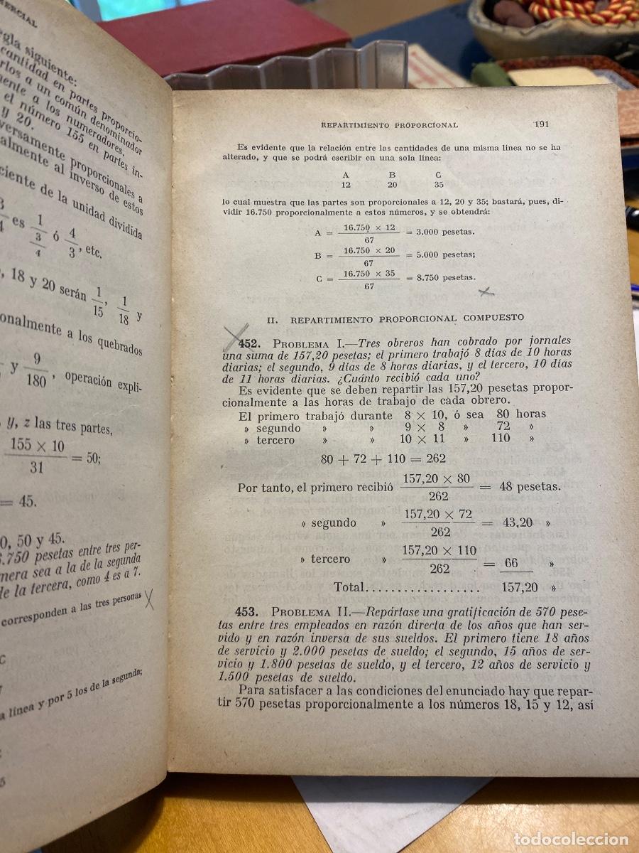 Libros de segunda mano: CALCULO COMERCIAL EDICIONES BRU&Ntilde;O 1944 - Foto 4