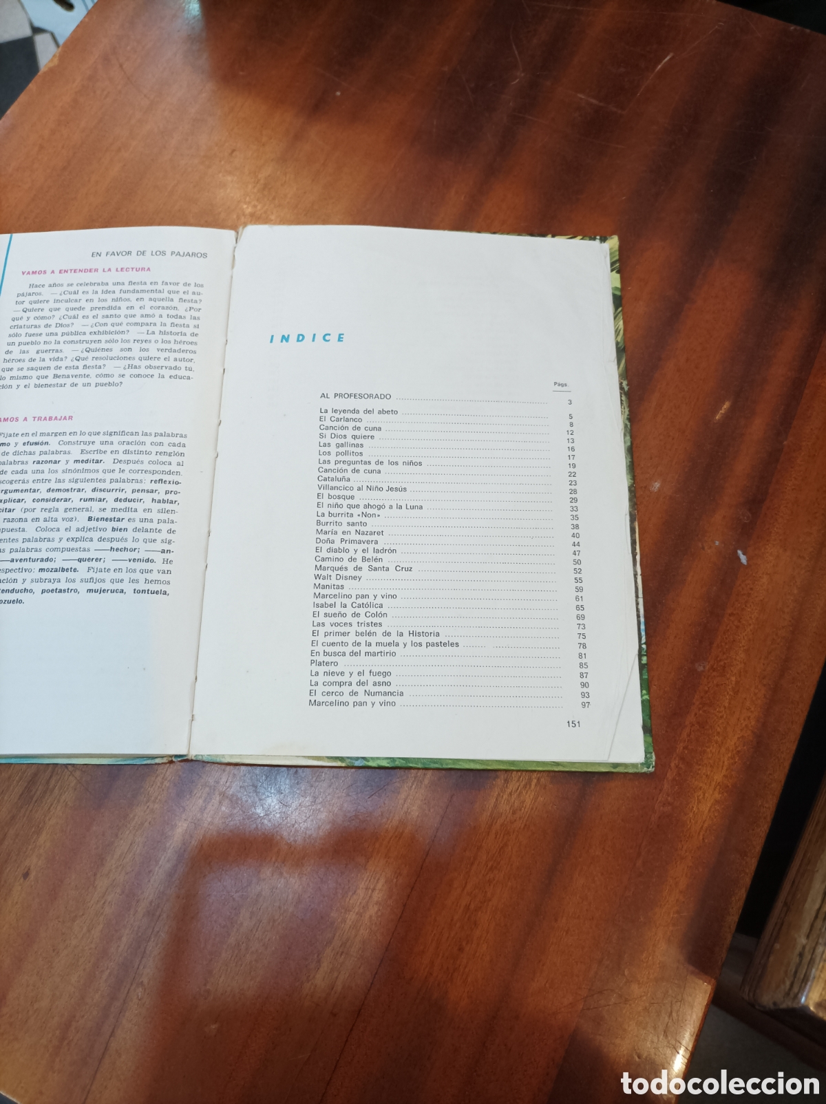 Libros de segunda mano: LECTURAS COMENTADAS . BEGO&Ntilde;A BILBAO.4CURSO EDICI&Oacute;N 1970 - Foto 2