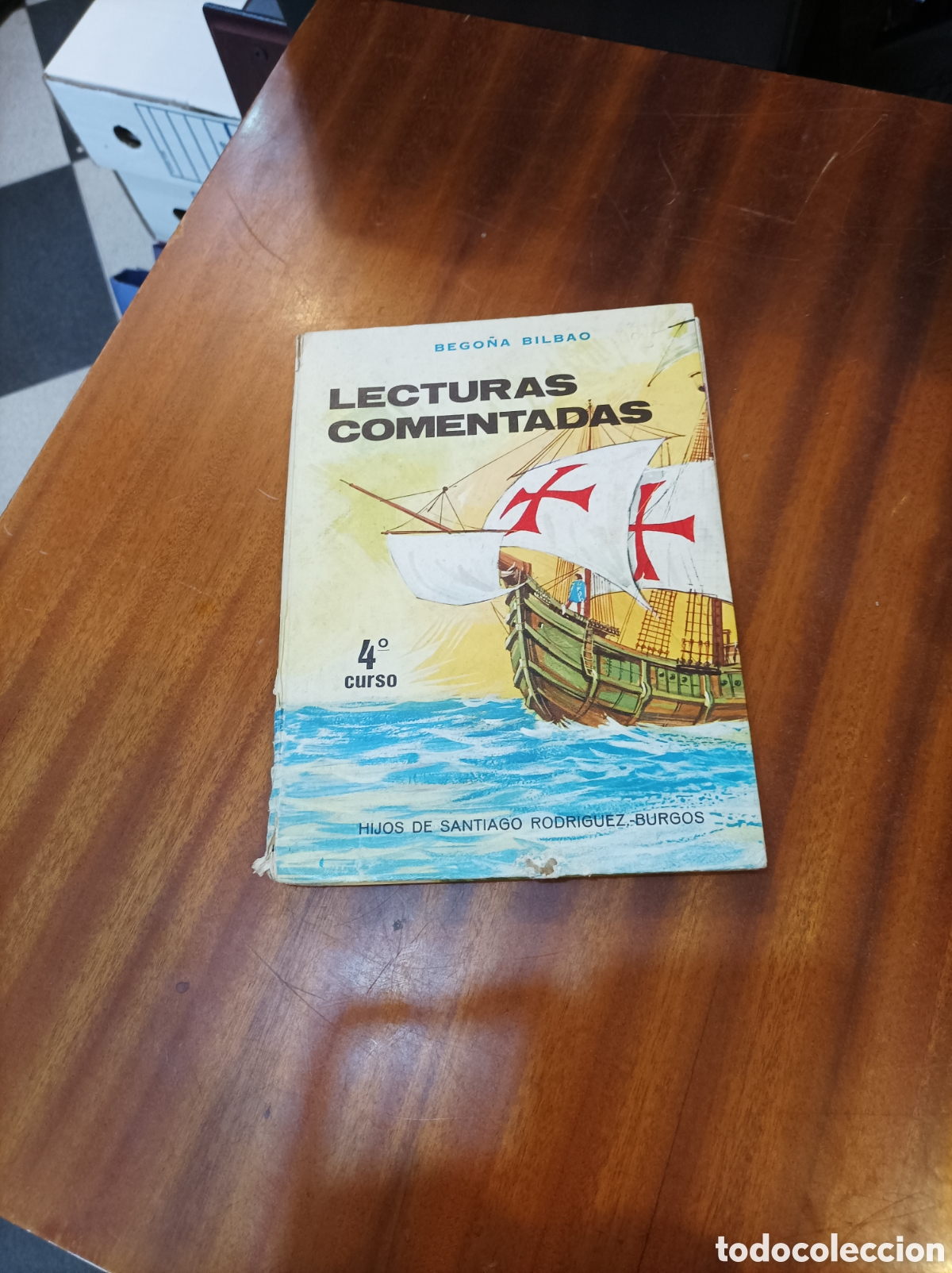 Libros de segunda mano: LECTURAS COMENTADAS . BEGO&Ntilde;A BILBAO.4CURSO EDICI&Oacute;N 1970 - Foto 1