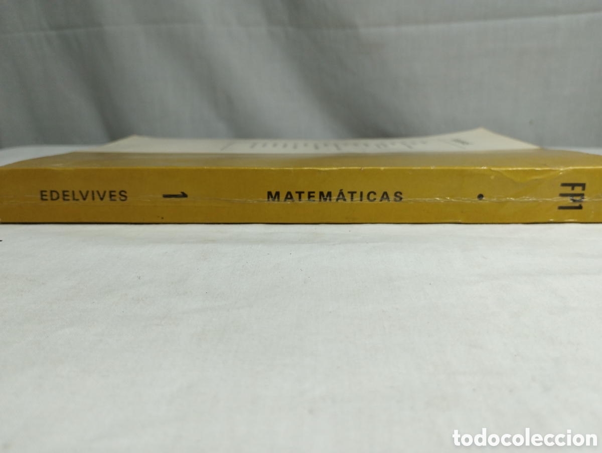 Libros de segunda mano: Matem&aacute;ticas FP1 administraci&oacute;n y comercio. Edelvives, 1975 - Foto 3