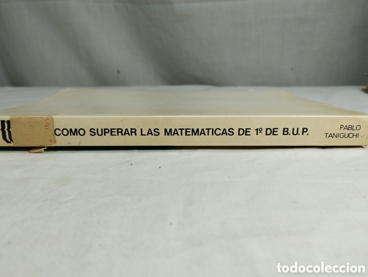 Libros de segunda mano: Como superar las matem&aacute;ticas de 1&deg; de BUP. EDUNSA, 1981 - Foto 3