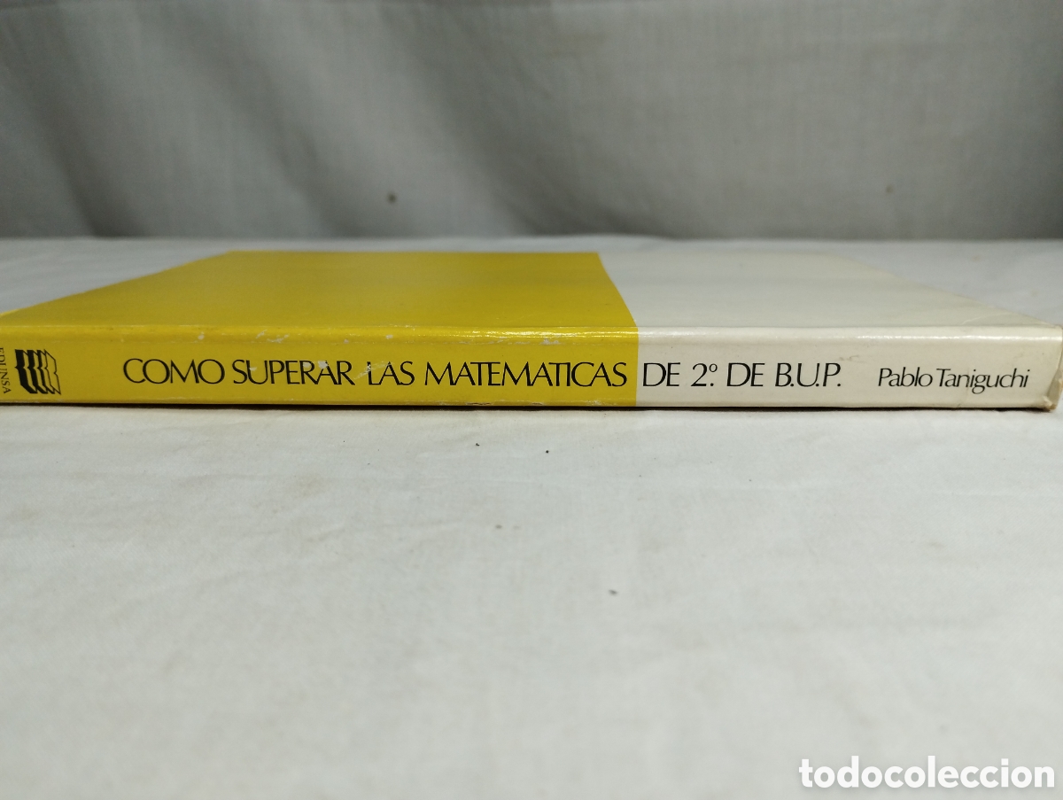Libros de segunda mano: Como superar las matem&aacute;ticas de 2&deg; de BUP. EDUNSA, 1986 - Foto 3