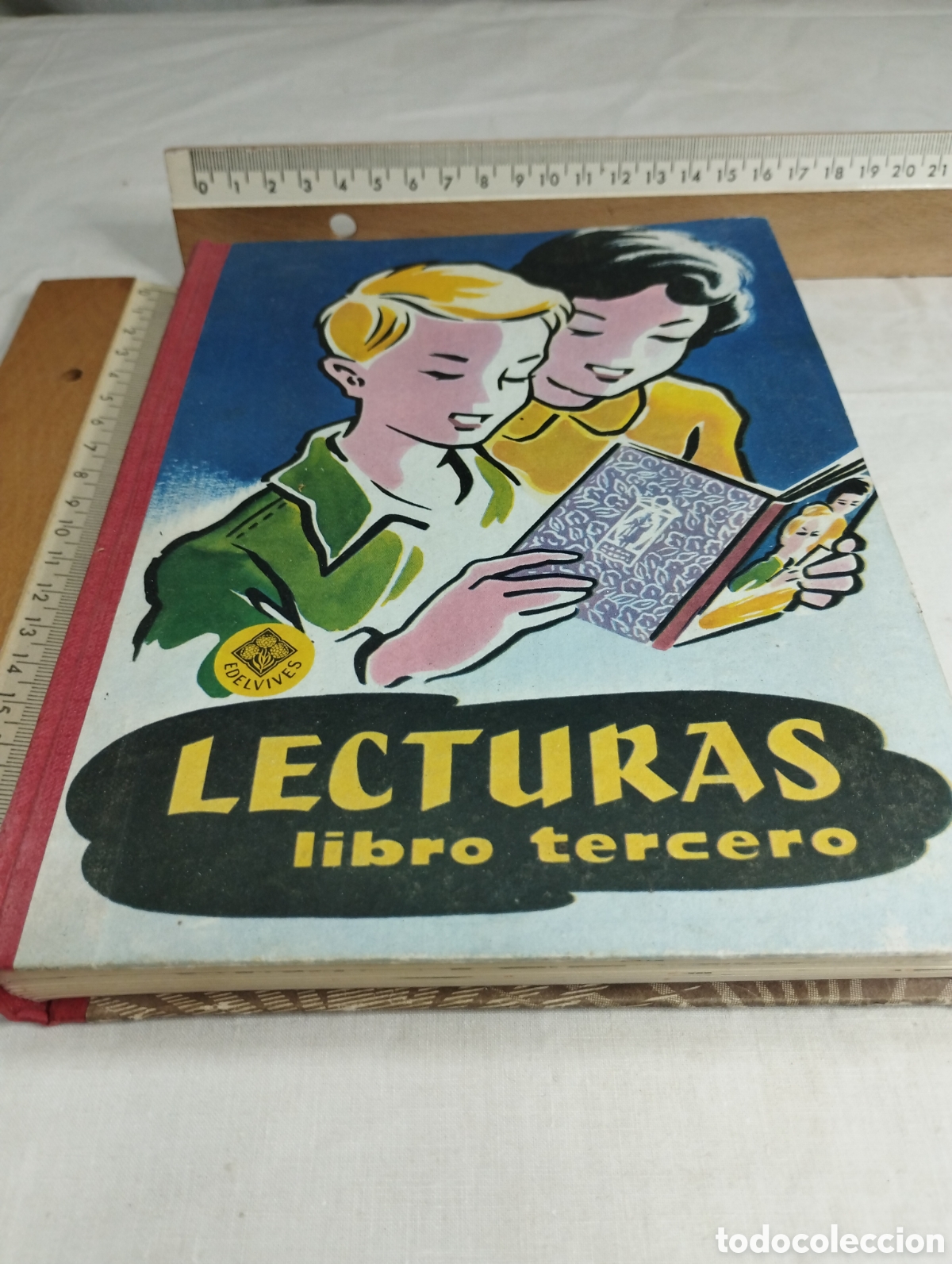Libros de segunda mano: Lecturas graduadas. Libro tercero. EDELVIVES, 1961 - Foto 1